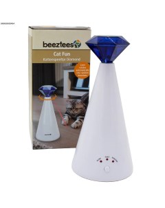Лазерная башня для кошек пластик белый 10 см Beeztees