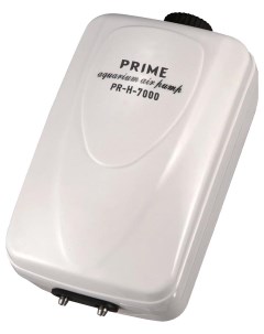 Компрессор для аквариума PR H 7000 двуканальный 2 х 6 л мин Prime