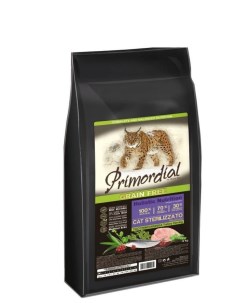 Сухой корм для кошек Natural instinct беззерновой индейка сельдь 6кг Primordial