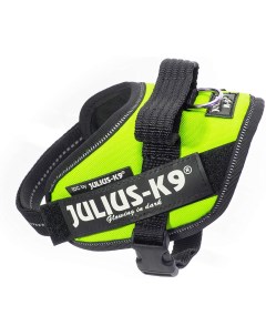 Шлейка для собак IDC Powerharness Mini полиэстер зеленый 49 67см 7 15кг Julius-k9