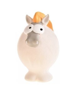 Жевательная игрушка для собак Конь с пищалкой длина 12 см Homepet