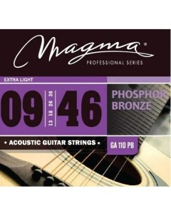 Струны для акустической гитары GA110PB Magma strings