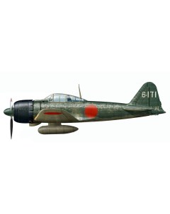 Сборная модель 01456 Истребитель Mitsubishi A6M3 Zero Fighter Type Hasegawa