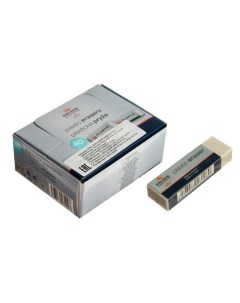 Ластик синтетика PLASTIC 4770 60 х 18 х 12 мм белый индивидуальная упаковка Koh-i-noor