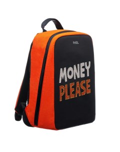 Рюкзак с LED дисплеем PLUS ORANGE оранжевый Pixel
