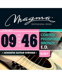 Струны для акустической гитары GA100P Magma strings