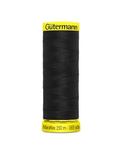 Нить Maraflex 120 150 м для эластичных трикотажных материалов 100 ПБТ Gutermann 777000 Guetermann