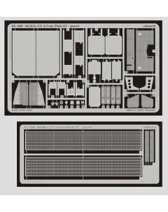 Фототравление 35489 Sd Kfz 7 2 Flak 37 37mm 1 35 Эдуард