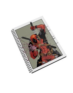 Блокнот Deadpool Дэдпул Marvel NP MVDP2 A4 1 A4 48 листов Сувенирshop