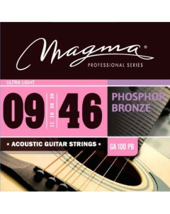 Струны для акустической гитары GA100PB Magma strings