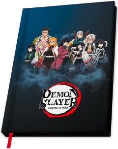 Блокнот Demon Slayer Kimetsu no Yaiba Pillars А5 Abystyle