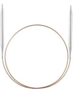 Спицы для вязания круговые супергладкие латунь 10 мм 80 см арт 105 7 10 80 Addi