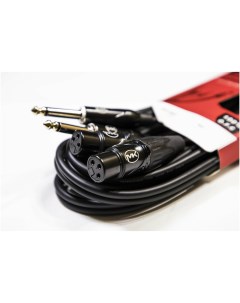 Аудио кабель AMC103 3 метра 2JACK 2XLR МАМА Muzkabel