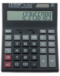 Калькулятор настольный 12 разрядный CL 2012 двойное питание Nobrand