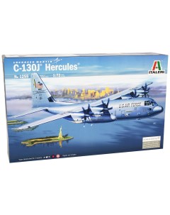 Сборная модель 1/72 Самолёт C-130J Hercules 1255 Italeri