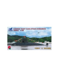 Сборная модель Bronco 1 350 Chinese Yuan Class Attack Submarine NB5013 Bronco models