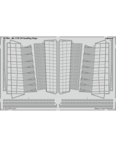 Фототравление 48861 Do 17Z 10 закрылки 1 48 Эдуард