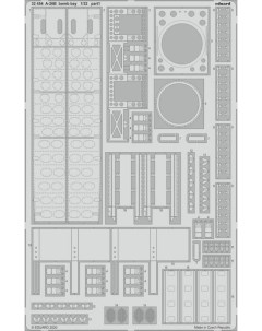 Фототравление 32454 A 26B bomb bay 1 32 Эдуард