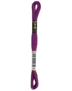 Нитки мулине Stranded Cotton 4635000 00094 8 м фиолетовый Anchor