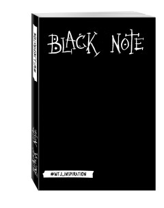 Творческий блокнот Black Note креативный блокнот с черными страницами мягкая обложка Nobrand