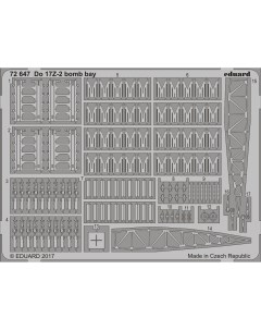 Фототравление 72647 Do 17Z 2 бомболюк 1 72 Эдуард