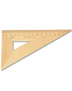 Треугольник деревянный 30гр 16см Можга