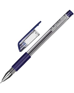 Ручка гелевая Gelios 030 синий стерж игольчатый 0 5мм 8шт Attache