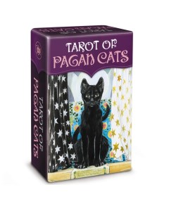 Мини Карты Таро Языческих Кошек Mini Tarot Pagan Cats Lo scarabeo