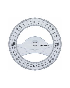 Транспортир 360 12см Geometric прозрачный 242360 Maped