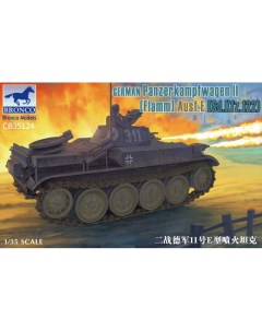 Сборная модель Bronco 1 35 German Panzerkampfwagen II Flamm Ausf E Sd Kfz 122 CB35124 Bronco models