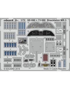 Фототравление SS690 Shackleton MR 3 1 72 Эдуард