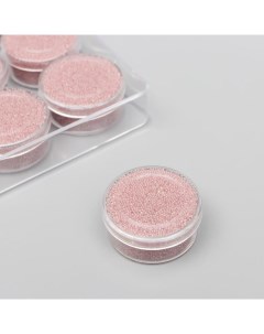 Микробисер стекло Телесный розовый набор 10 гр 12 набор Nobrand