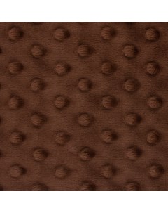 Ткань полиэстер PEVD 48х48 см 17 темный коричневый Peppy