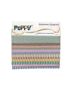 Ткань хлопок Карта цветов Бабушкин сундучок Peppy