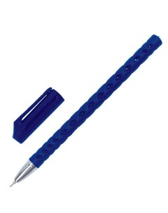 Ручка шариковая масляная Orient СИНЯЯ корпус синий узел 0 7 мм ли Brauberg