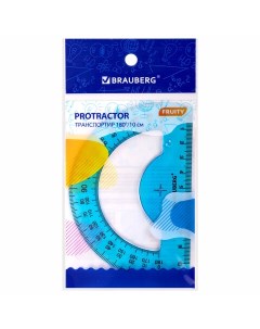 Транспортир FRUITY 210768 Brauberg