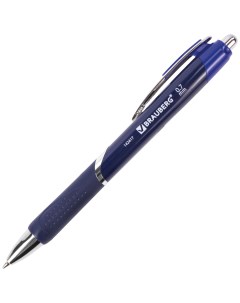 Ручка шариковая Dash 142417 синяя 0 7 мм 1 шт Brauberg