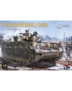 Сборная модель 1 35 Танк Pz Kpfw IV Ausf J Поздний BT 008 Border model