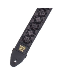 Ремень для гитары 4093 Regal Black Jacquard Эрни Бол Ernie ball