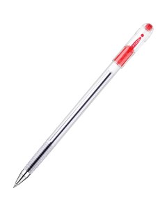 Ручка шариковая Option красная 0 5мм штрих код 12шт Munhwa