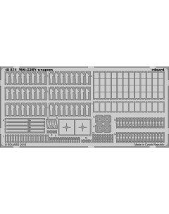 Фототравление 48874 MiG 23BN weapons 1 48 Эдуард