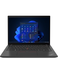 Ноутбук ThinkPad T14 G3 Black 21AH00BSUS Lenovo
