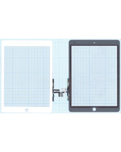 Сенсорное стекло тачскрин для iPad Air A1474 A1475 A1476 белое Оем