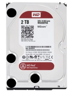 Жесткий диск Red 2ТБ 20EFRX Wd