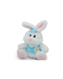 Мягкая игрушка Зайка Флаффи музыкальная 19 см Soft toy