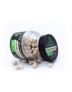 Бойлы нейтрал Wafters Dumbells White Chocolate Белый шоколад 8х6мм 20гр Zemex