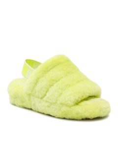 Тапочки W Fluff Yeah Slide 1095119 Зеленый 37 EU Ugg