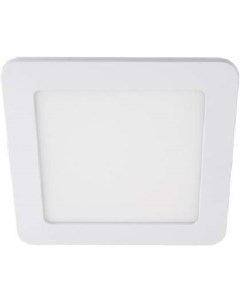 Светильник встраиваемый светодиодный LED downlight даунлайт 18W 220V 4200K 225x225 Ecola