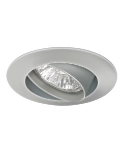 Светильник встраиваемый ARKOSLIGHT макс 20Вт GU4 QR35 12В IP20 Хром матовый 01560000Q Oscaluz s.l.