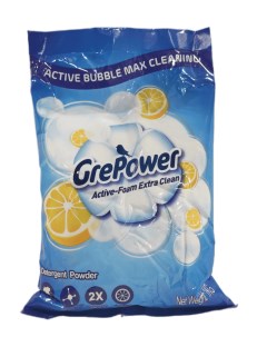 Стиральный порошок Extra Clean Активная пена 1 кг Grepower